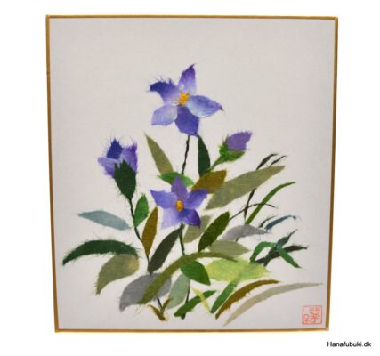 washi japansk iris papirkunst
