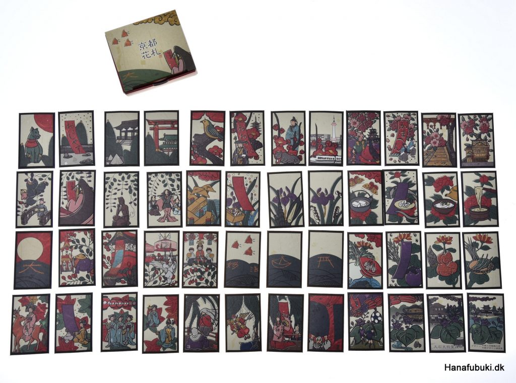 hanafuda japansk blomsterkortspil