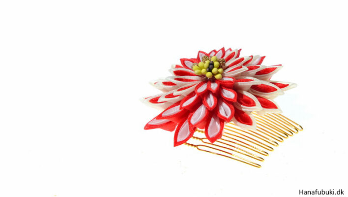 kanzashi kiku chrysanthemum