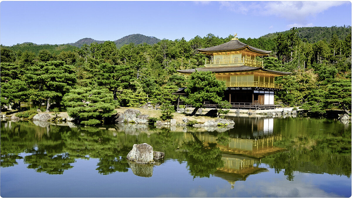 kinkakuji templet guldtemplet