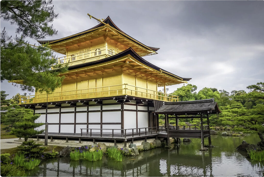 kinkakuji templet guldtemplet