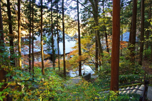 pagode_Anrakuji-templet_Bessho_Onsen
