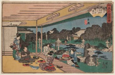 Hiroshige_Musashiya_restaurant_Ushijima