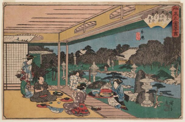 Hiroshige_Musashiya_restaurant_Ushijima