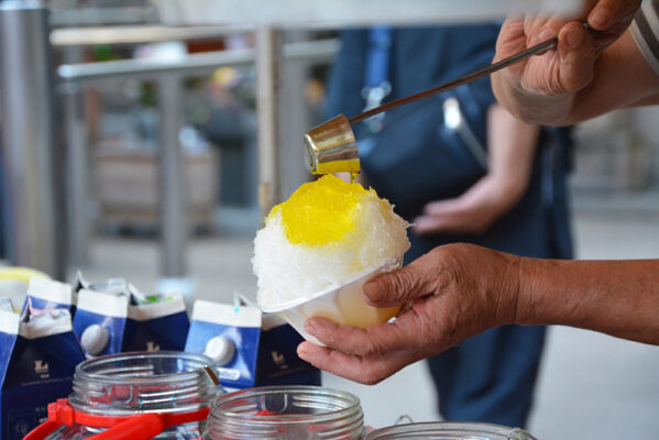 kakigori japansk isdessert