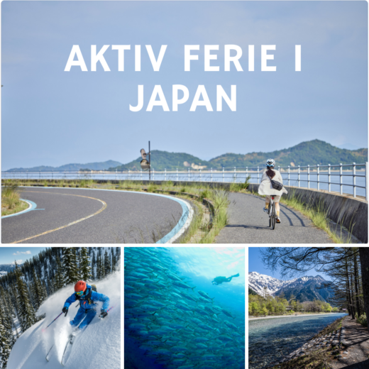 Aktiv ferie i Japan