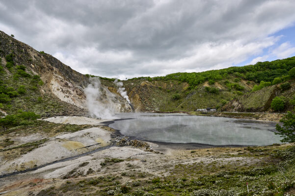 Jigokudani (Hell Valley) noboribetsu hokkaido