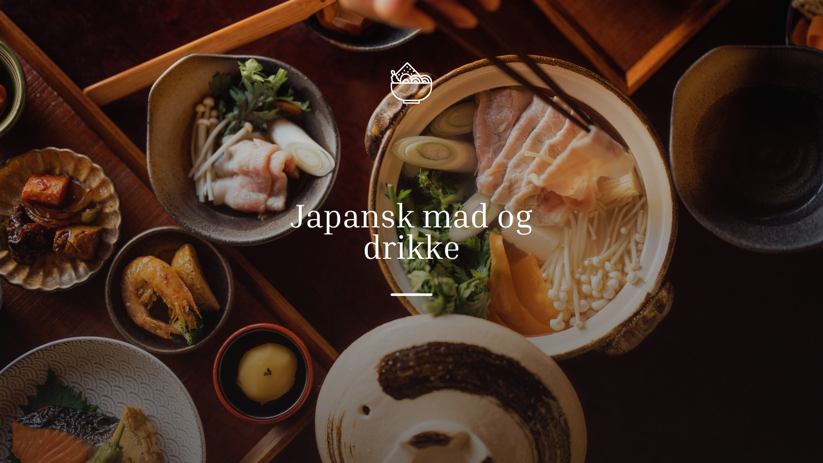 japansk mad og drikke