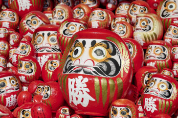 Katsuoji-templet, Osaka daruma