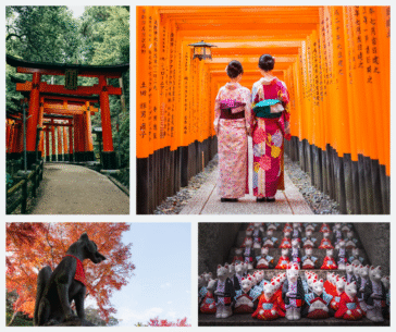 fushimi inari helligdommen kyoto