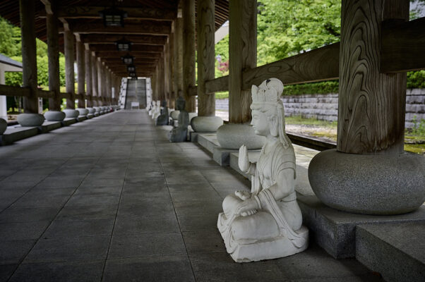 Daishizan Seidaiji-templet og Echizen Daibutsu - den store buddha i Fukui