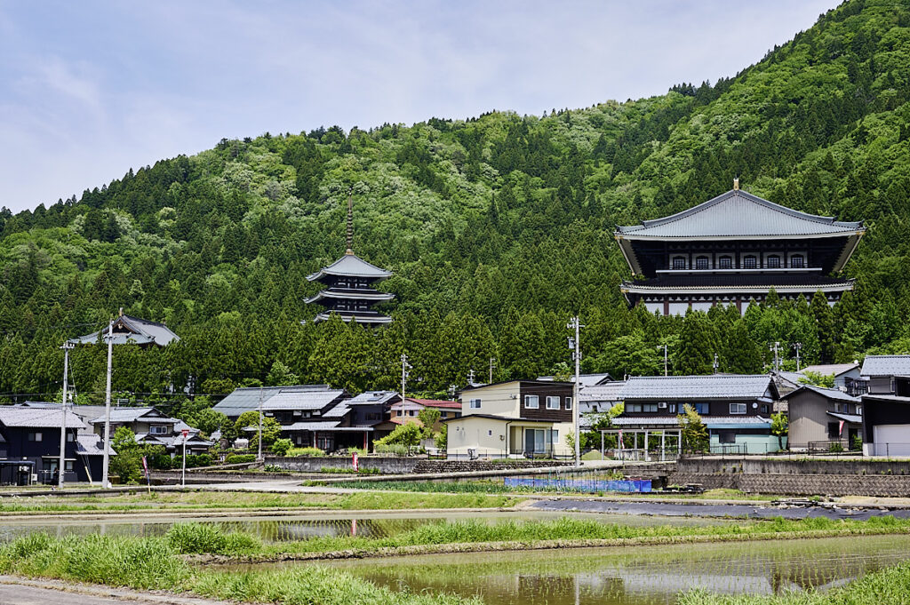 Daishizan Seidaiji-templet og Echizen Daibutsu - den store buddha i Fukui 