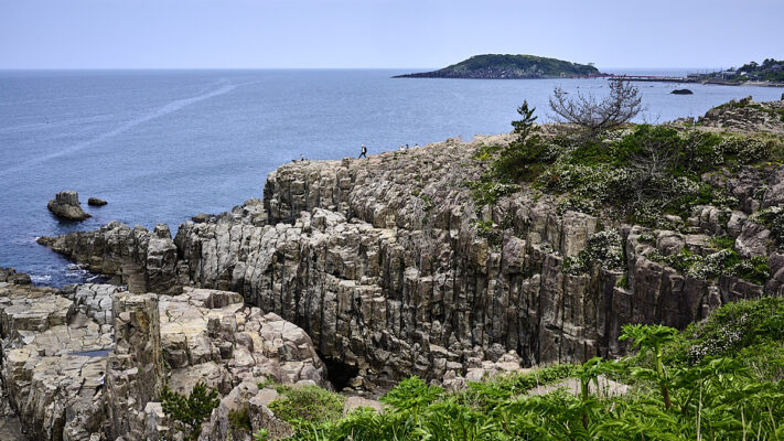 Tōjinbō-klipperne og Oshima-øen Fukui