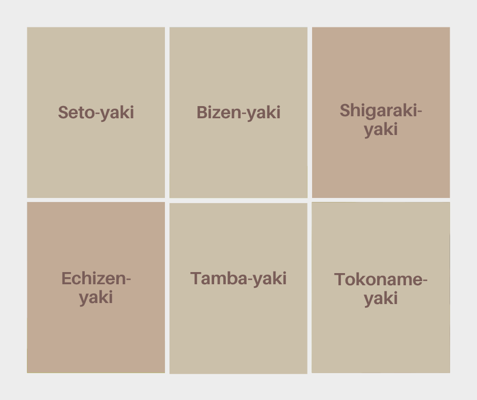 seks keramikskoler japan