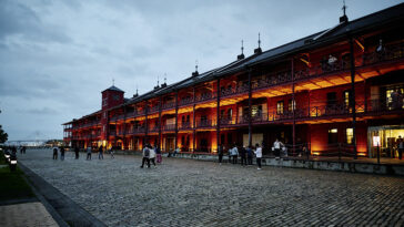 yokohamas røde pakhuse