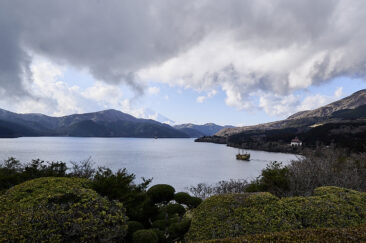 fuji bjerget hakone ashi søen piratskib