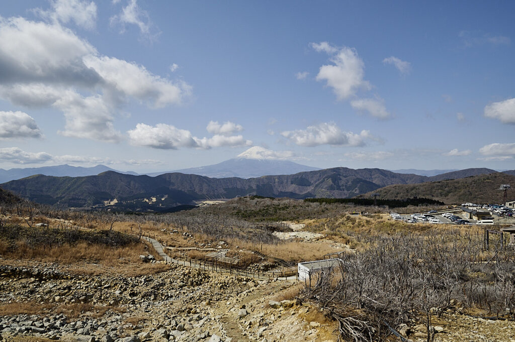 owakudani dalen hakone fuji-bjerget
