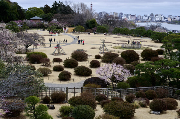 Kairakuen-haven i Mito